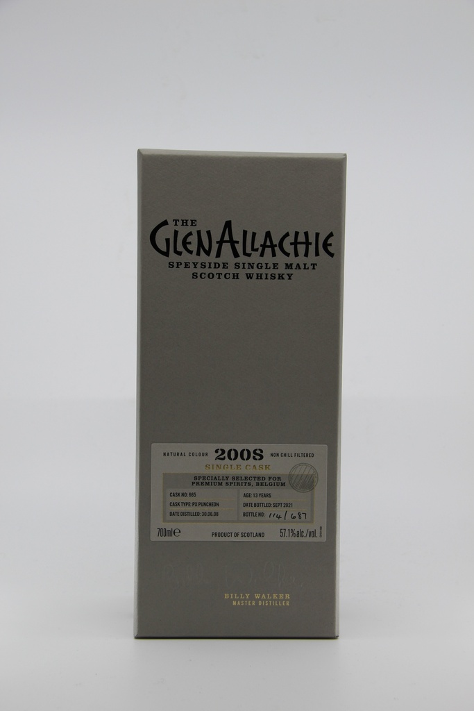 2008 Single Malt Scotch Whisky '' - Glenallachie