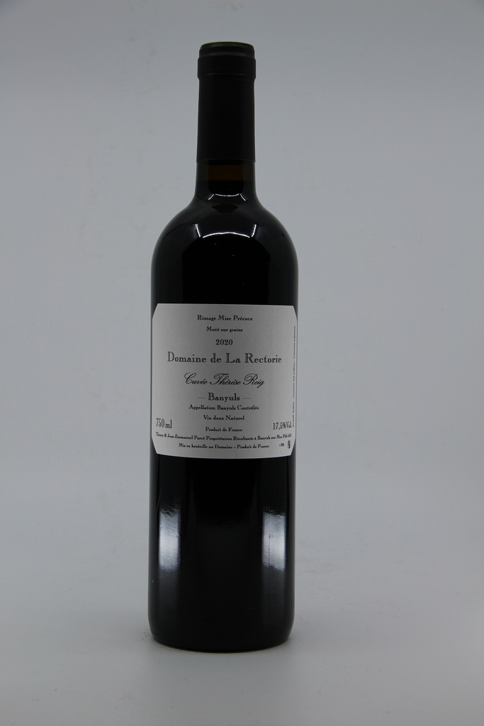 2020 Banyuls "Thérèse Reig" - la Rectorie