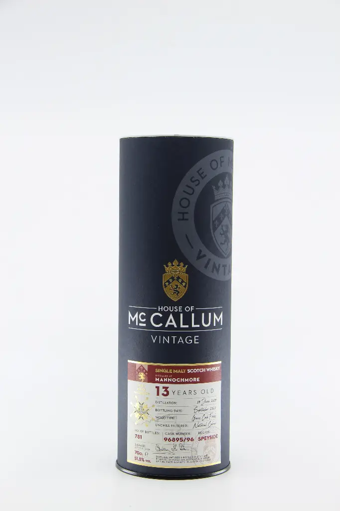 0000 Whisky Mac Callum "Mannochmore" 13y - Ecosse