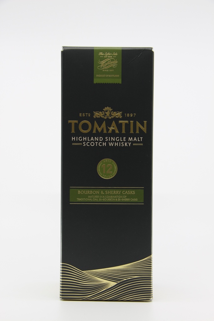 Single Malt Scotch Whisky '12 years' - Tomatin