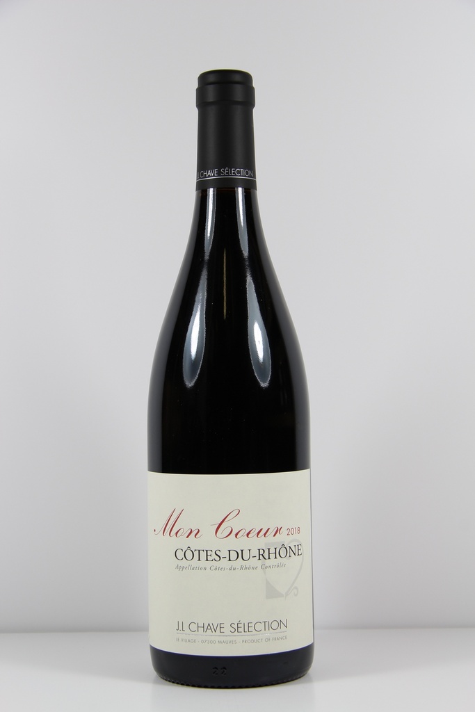 2022 Côtes du Rhône "Mon Coeur" - Sélection JL Chave 