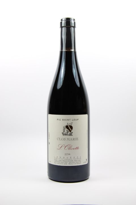 2022 Pic Saint Loup "l'Olivette" - Clos Marie 