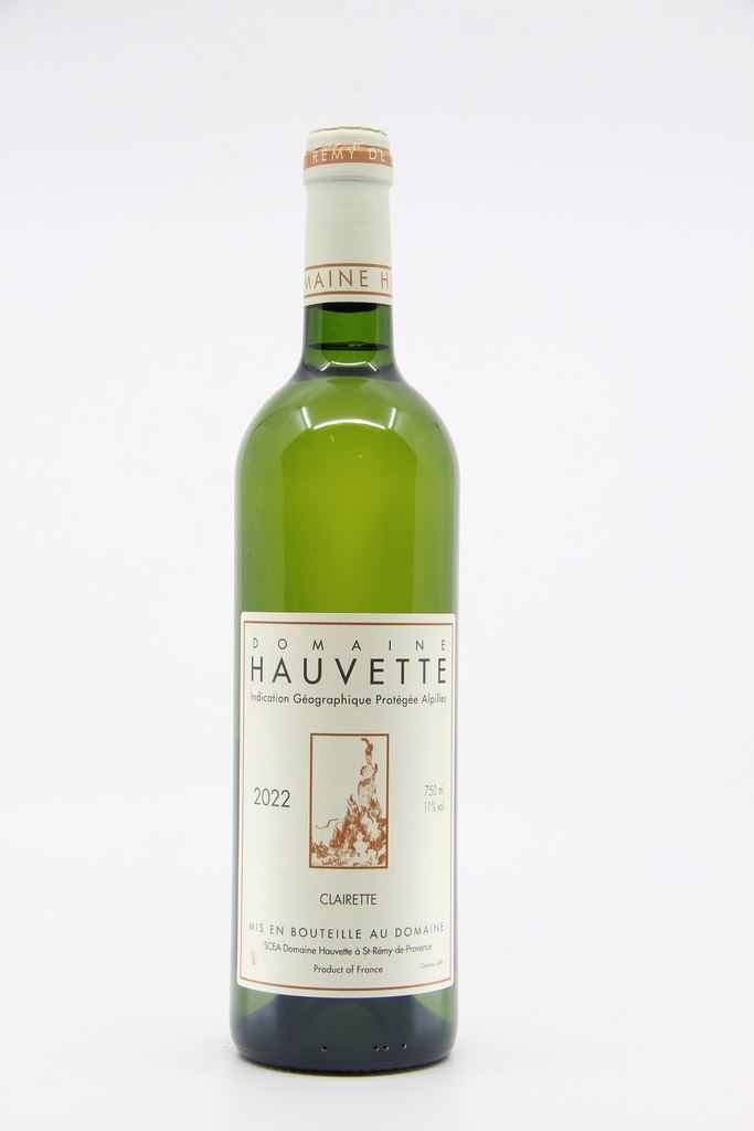 [HAUVETTEACL22] 2022 IGP Alpilles 'Clairette' - Dominique Hauvette