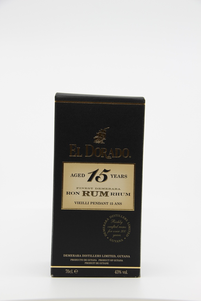 [ELDORADO15Y] Rhum Eldorado 15 Y 