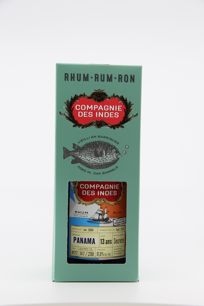 [CIEDESINDESPS13] 2013 Rhum Panama Secret - Cie des Indes