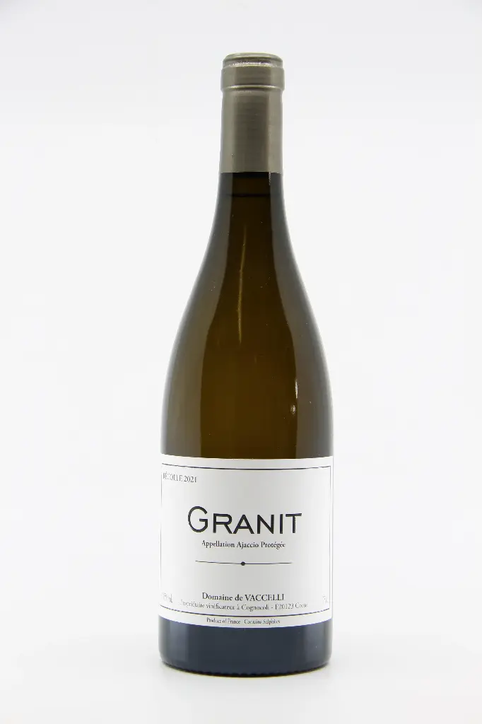 2023 Ajaccio blanc "Granit" - Domaine Vaccelli