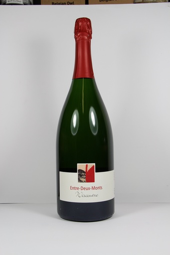 [ENTRE2MONTSWMAG] Crémant de Belgique 'Wiscoutre' 150cl - Wijndomein Entre 2 Monts