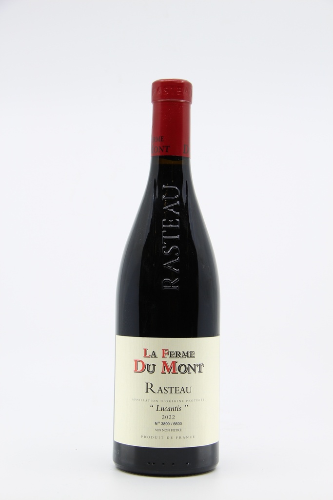 2022 Rasteau  rouge "Lucantis" - Ferme du Mont