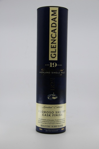[GLENCADAM19YOF] 0000 Whisky Glencadam 19 Y Oloroso Sherry Finish - Ecosse