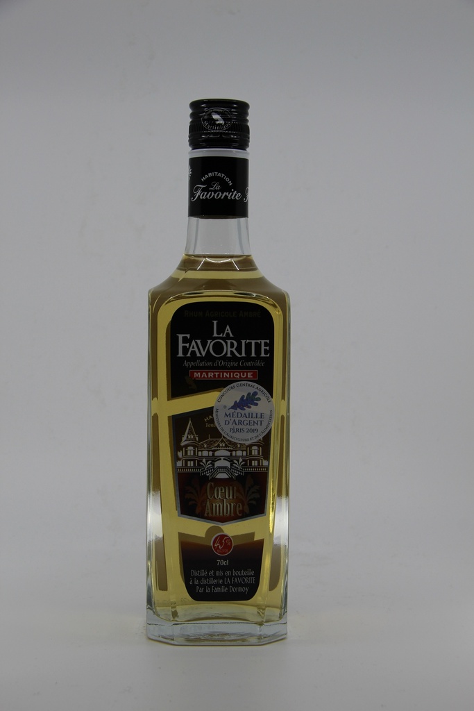 Rhum 'Cœur d'Ambre' - Rhum La Favorite