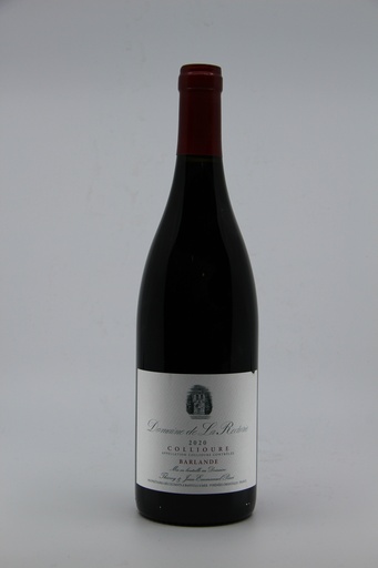 [LARECTORIECB20] 2020 Collioure rouge "Barlande" - la Rectorie