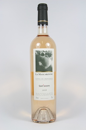 [MASCARONNER22MAG] 2022 Côtes de Provence Rosé "Quat'saisons" 150 CL - La Mascaronne