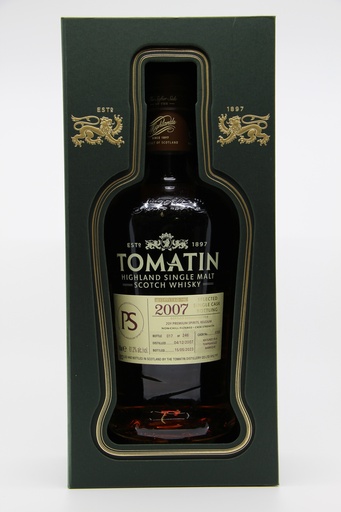 [TOMATIN07PS] 2007 Whisky Tomatin Cask PS  - Ecosse