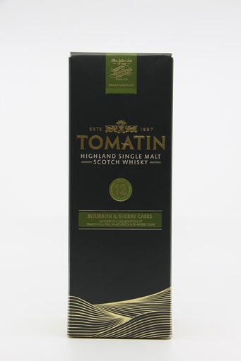 [TOMATIN112YSM] Single Malt Scotch Whisky '12 years' - Tomatin