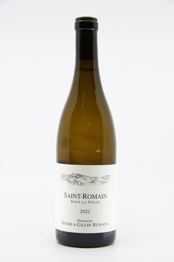 [BUISSONSRBSLV22] 2022 Saint-Romain blanc 'Sous la Velle' - Henri & Gilles Buisson