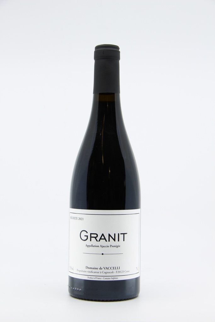 2021 Ajaccio Rouge "Granit" - Domaine Vaccelli  