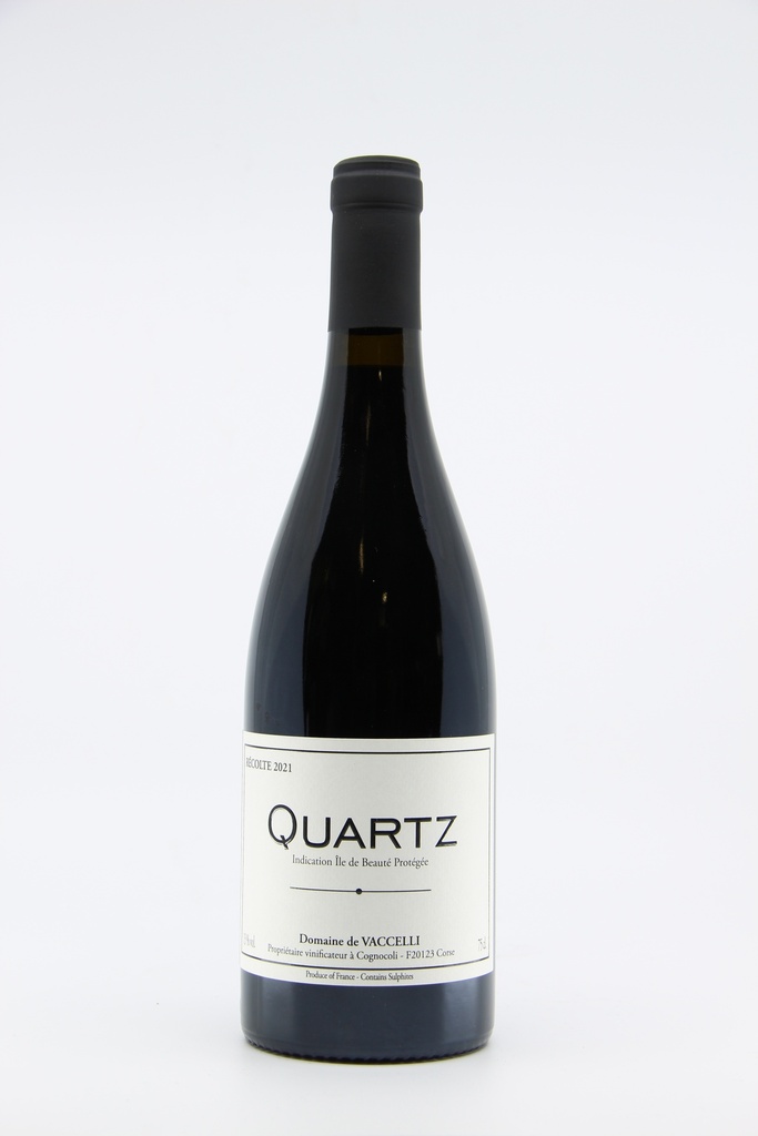 2021 Ile de Beauté Rouge "Quartz" - Domaine Vaccelli   