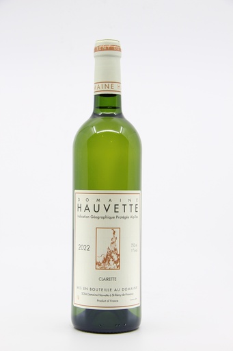 [HAUVETTEACL22] 2022 IGP Alpilles 'Clairette' - Dominique Hauvette