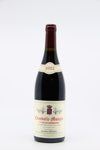 [BARTHODCMG22] 2022 Chambolle Musigny 1er Cru "les Gruenchers"  - Domaine G. Barthod    