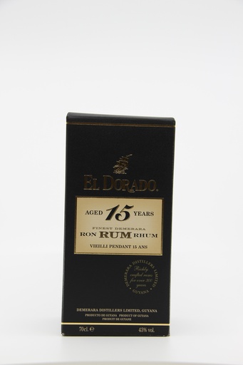 [ELDORADO15Y] Rhum Eldorado 15 Y 